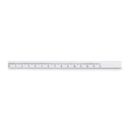 Branded Carpenter's Pencil with Ruler in White
