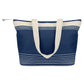 Blue Cotton Beach Bag