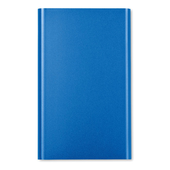 Branded Recycled Aluminium Power Bank 4000mAh 5W without branding