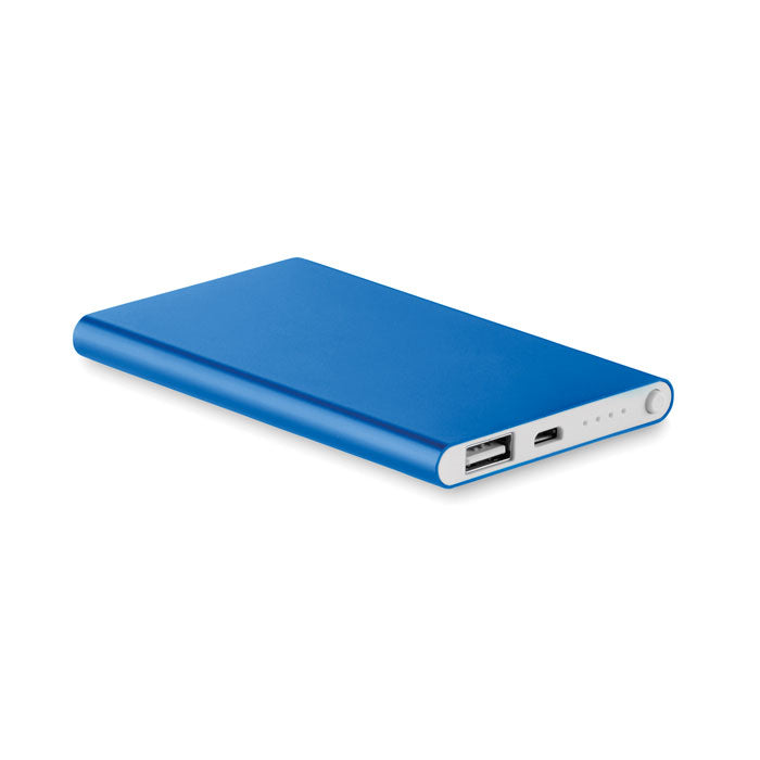 Branded Recycled Aluminium Power Bank 4000mAh 5W