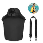 Branded Waterproof Bag PVC 10L in Black