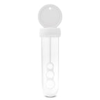 Branded Bubble Stick Blower in White