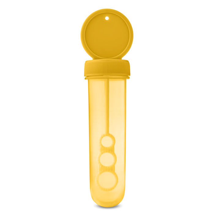Branded Bubble Stick Blower in Yellow