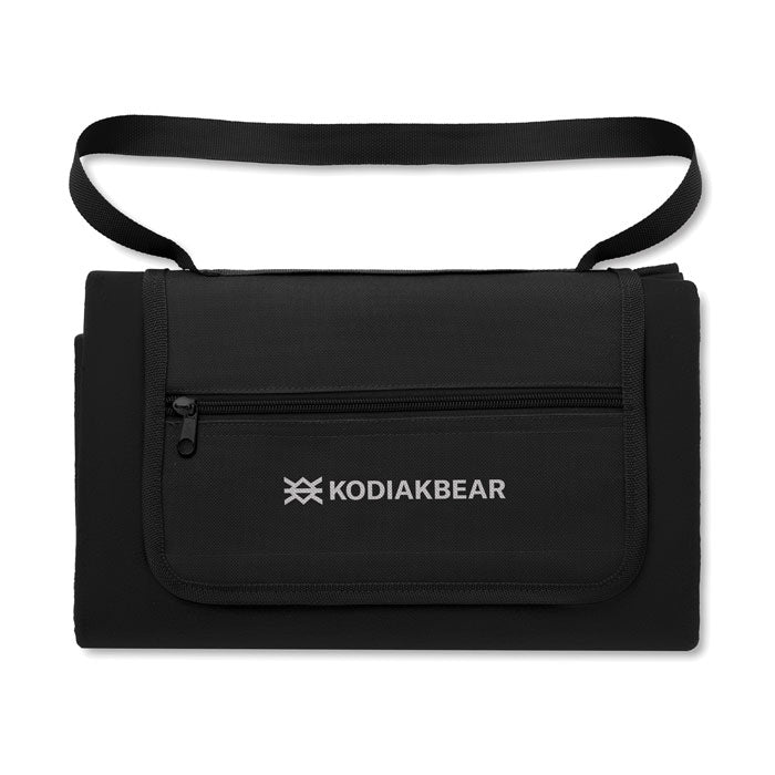 Branded Foldable Fleece Picnic Blanket