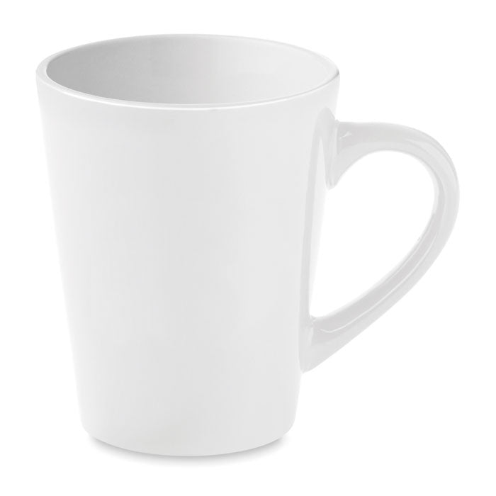 Branded small ceramic mug, 180ml
