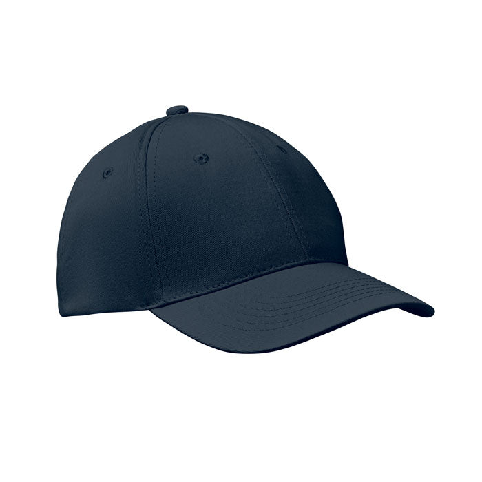 Branded 6 Panel Cotton Twill Baseball Cap 160gsm