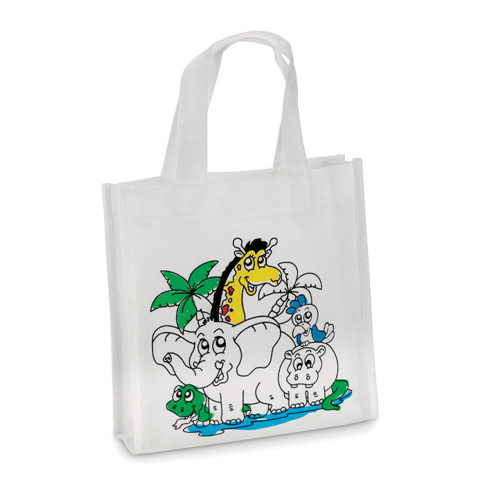 Branded Non-Woven Mini Shopping Bag with Markers