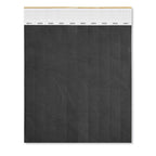 Branded Paper Wristbands in Black