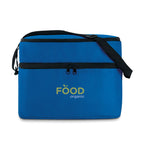 Branded Cooler Bag with 2 Compartments in Blue