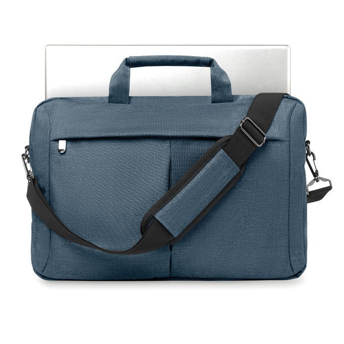 Branded Laptop Bag in 2 Tone 360D without branding