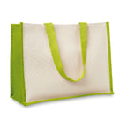 Branded Jute and Canvas Shopping Bag without branding