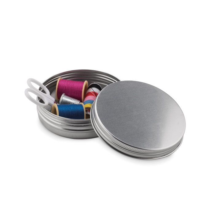 Branded Sewing Kit in Tin Box