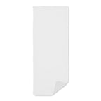 Branded Microfibre Sports Towel 30 x 80cm in White