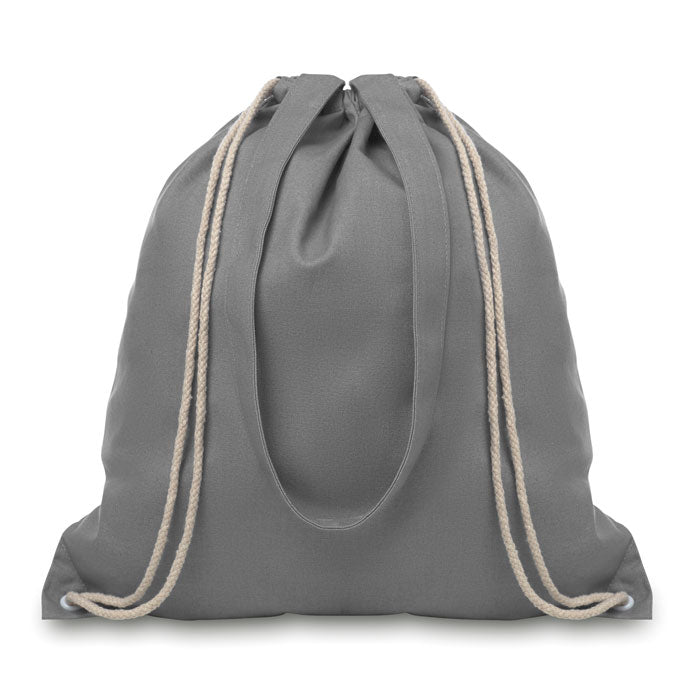 Branded Canvas 2 Function Bag 220gsm in Grey