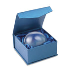 Branded Glass Ball Paperweight with Magnifier