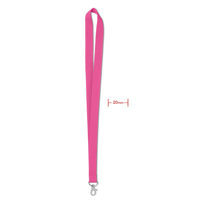 Branded 20mm Lanyard with Metal Hook colour option 38