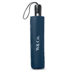 Branded Foldable Reversible Umbrella in Blue