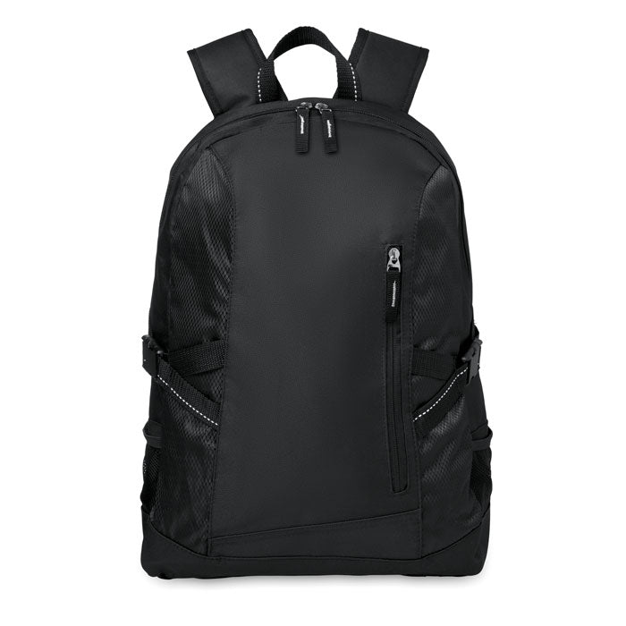 Branded Polyester Laptop Backpack without branding