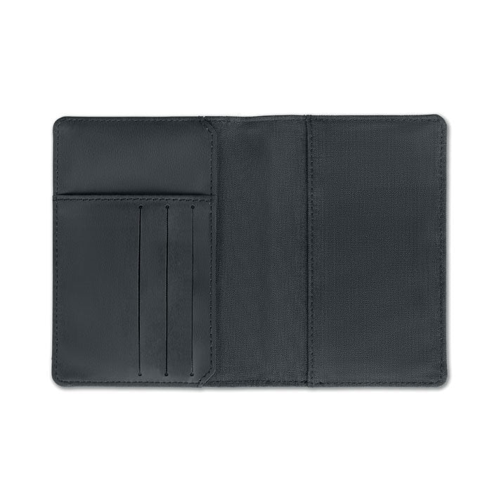 Branded 2 Tone Passport Holder without branding