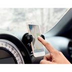 Branded Universal Vent Mount Car Phone Holder in use