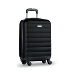 Branded Hard Trolley 35 x 22 x 53cm in Black