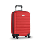 Branded Hard Trolley 35 x 22 x 53cm in Red