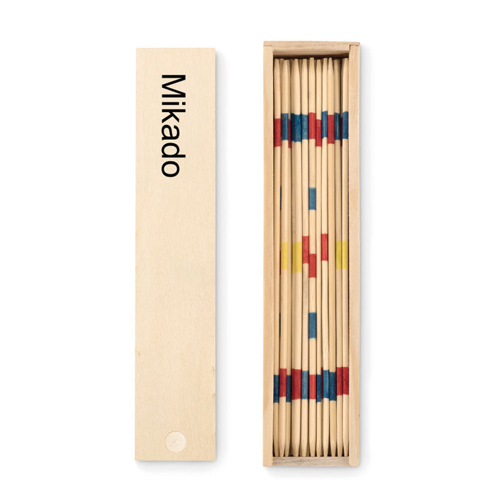 Branded Wooden Mikado Set without branding