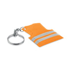 Branded Reflective Vest Key Ring without branding