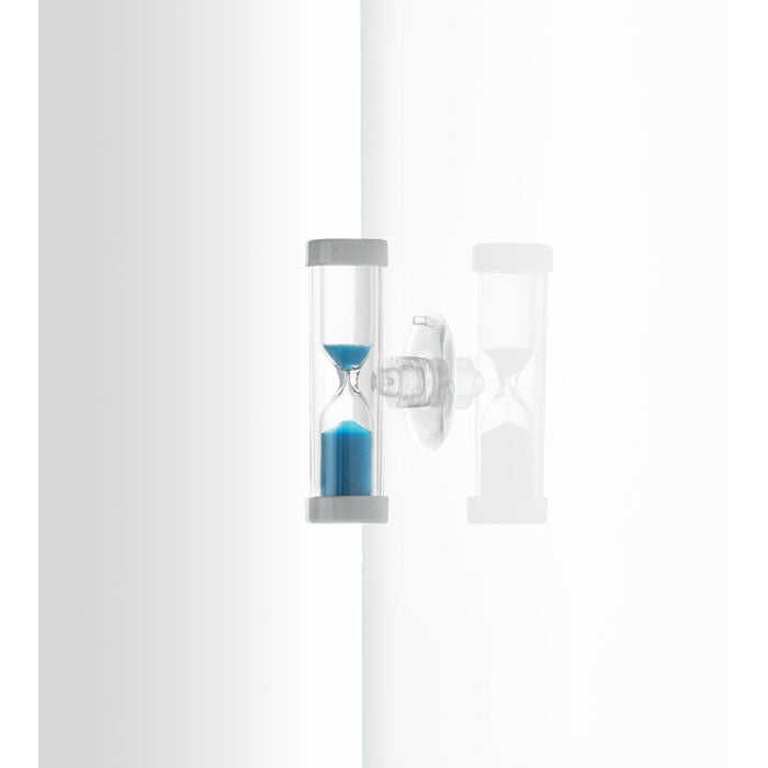 Branded Shower Sand Timer 4 Minute in use