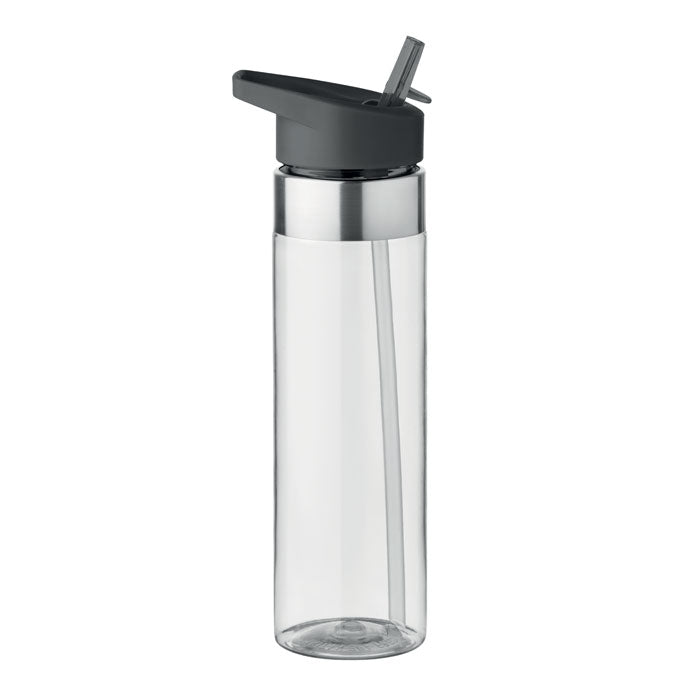 Branded Tritan Bottle with Foldable Mouthpiece in White