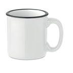 Branded Vintage Style Mug - 240ml in White