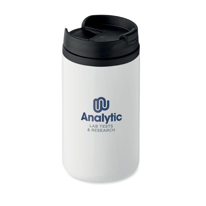 Branded double wall cup, printed