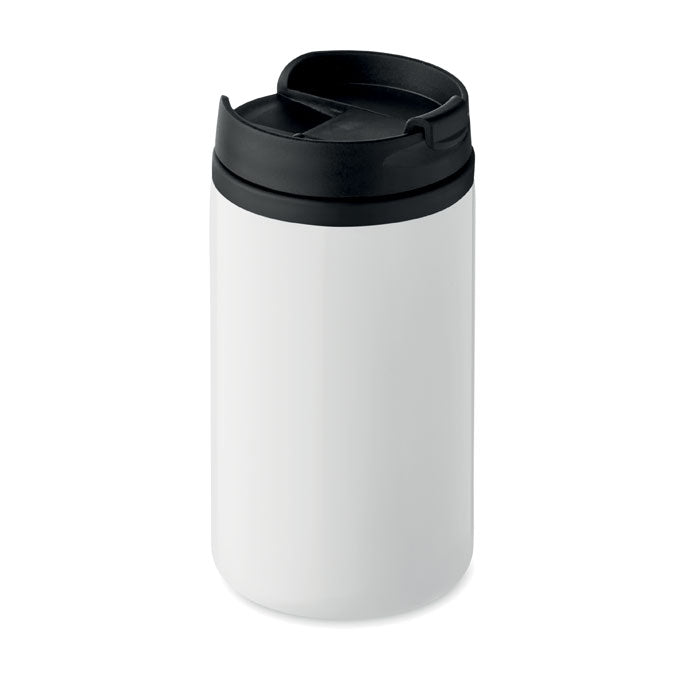 Branded double wall cup, 250ml