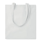 Branded Cotton Shopping Bag 140gsm 38 x 42cm in White