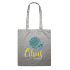 Branded Cotton Shopping Bag 140gsm 38 x 42cm in Grey