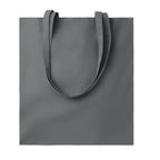 Branded Cotton Shopping Bag 140gsm 38 x 42cm in Grey