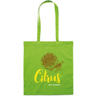 Branded Cotton Shopping Bag 140gsm 38 x 42cm in Green