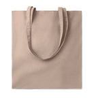 Branded Cotton Shopping Bag 140gsm 38 x 42cm in Brown