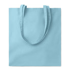 Branded Cotton Shopping Bag 140gsm 38 x 42cm in Blue