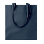 Branded Cotton Shopping Bag 140gsm 38 x 42cm in Blue