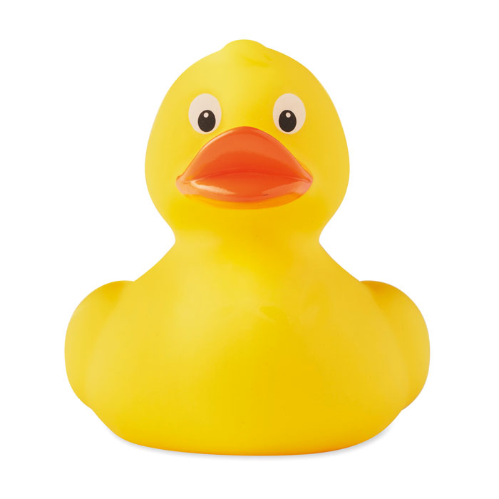 Branded PVC Stress Duck in Yellow