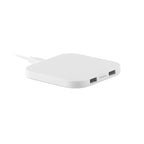 Branded Wireless Charging Pad with 2 Port USB Hub