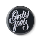 Branded Fridge Magnet Pin Button with Bottle Opener without branding