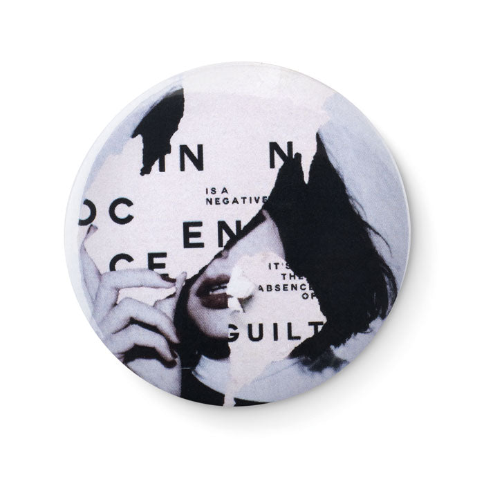 Branded Fridge Magnet Pin Button with Bottle Opener without branding