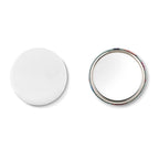 Branded Metal Mirror Button without branding