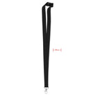 Branded 20mm Lanyard with Safety Breakaway in Black