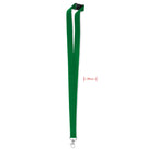 Branded 20mm Lanyard with Safety Breakaway in Green