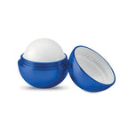 Branded Round Metallic Lip Balm