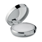 Branded Mirror Lip Balm in Silver