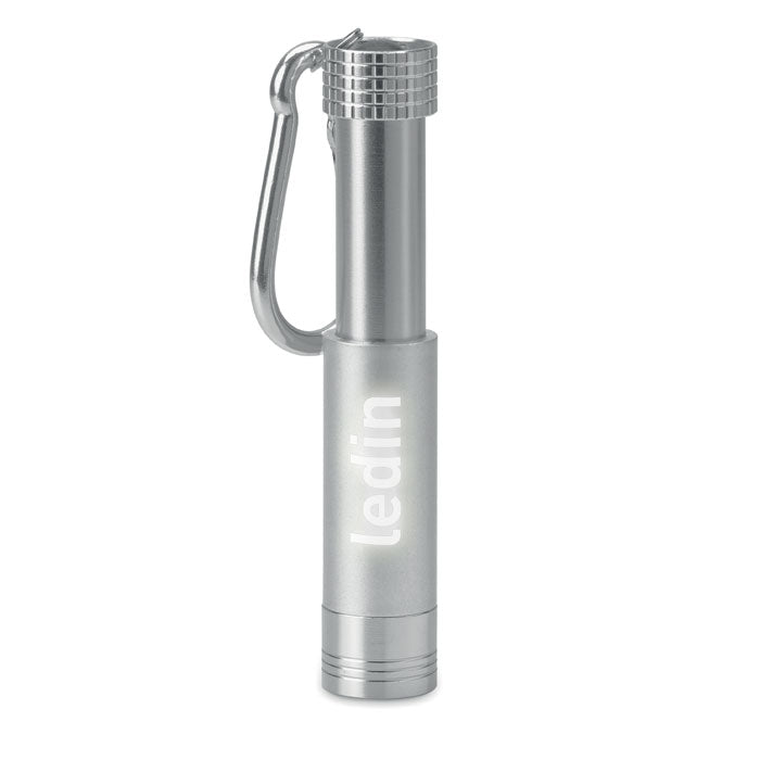 Branded Aluminium LED Key Ring Light